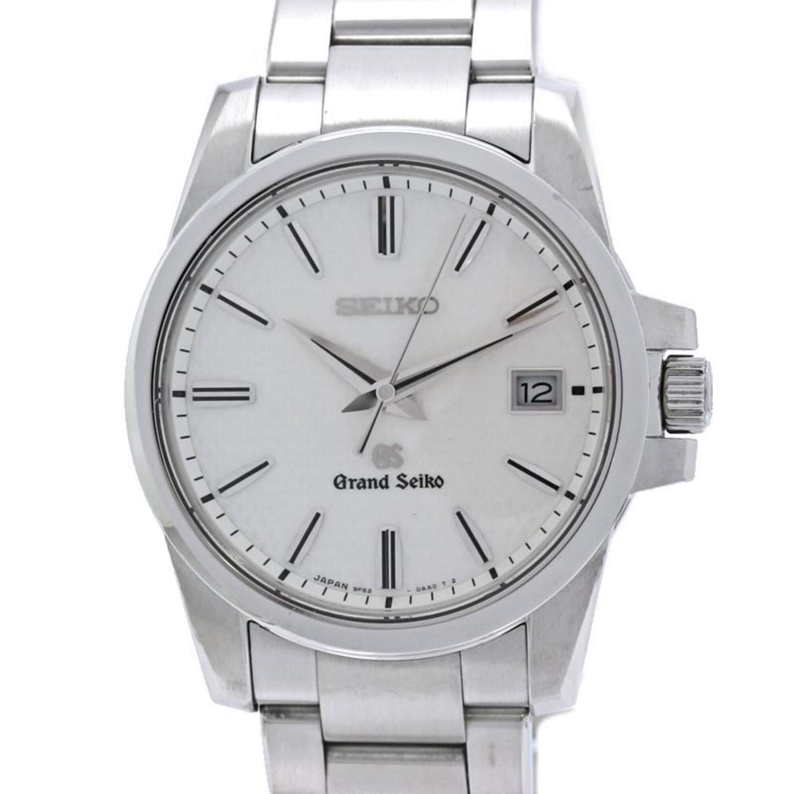 Seiko Wristwatch: Seiko Wristwatch Seiko's quartz movement provides precise timekeeping, while the stainless steel case and band offer durability and a sleek appearance. The 37mm white dial features a classic design th