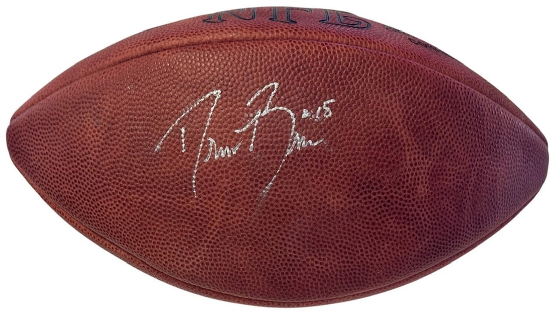 Drew Brees Autographed Authentic Wilson Football (PSA): Drew Brees Autographed Authentic Wilson Football (PSA) Signed in silver paint pen by Drew Brees on an authentic Wilson football, this unique piece bears the mark of one of the NFL's most accomplished 