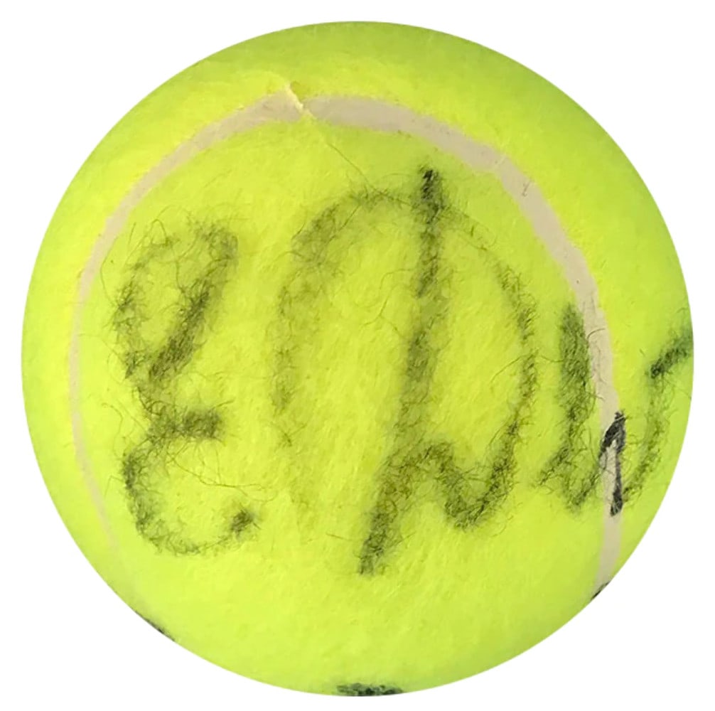 USPTA Pro Penn 1 Autographed Elena Dementieva Tennis Ball: USPTA Pro Penn 1 Autographed Elena Dementieva Tennis Ball Item Specifics: Brand: James Spence Authentication (JSA) Elena Dementieva Autographed Wilson 1 Tennis Ball.Signed in black sharpie on the back