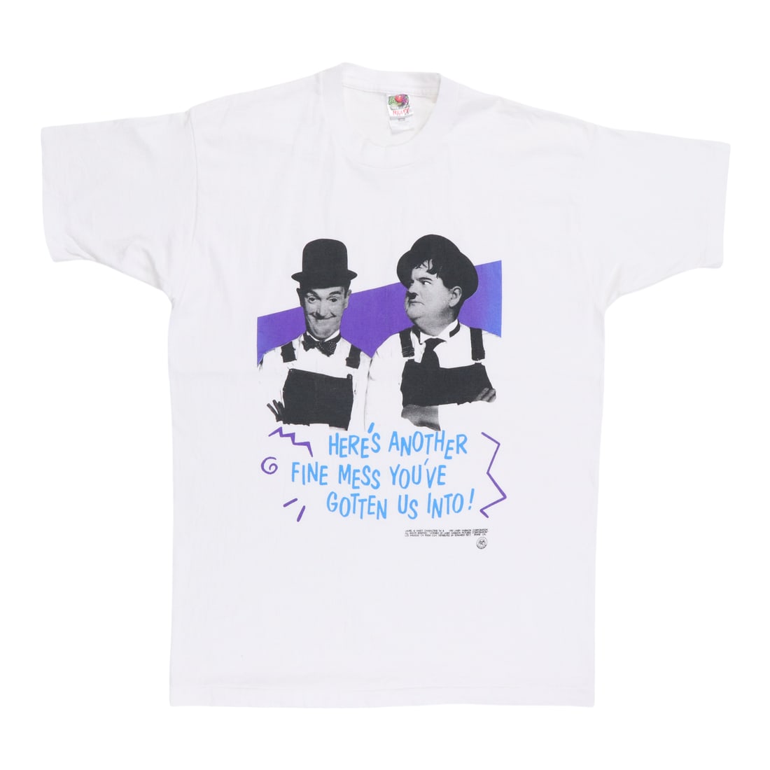 1990 Laurel & Hardy Fine Mess Shirt (1 of 4)