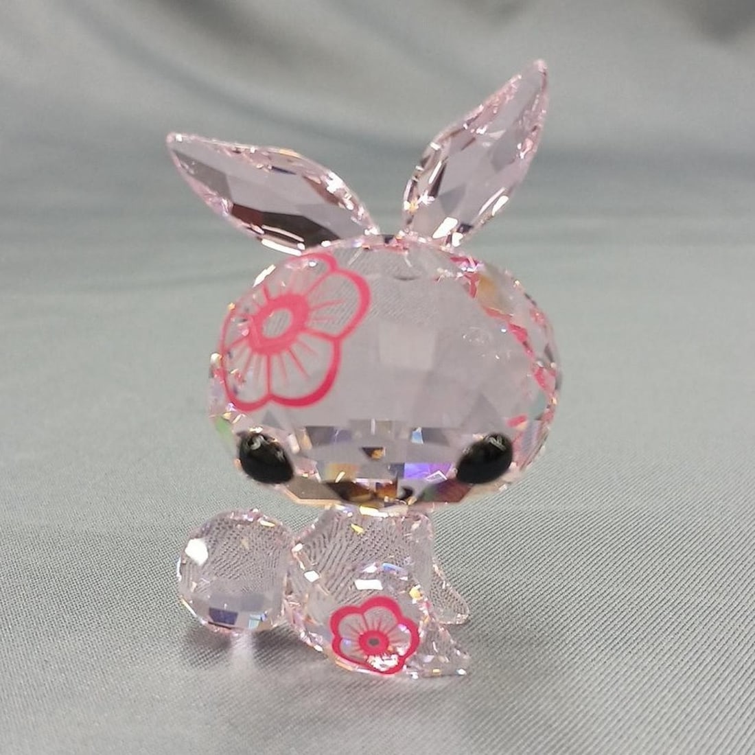 Crystal Figurine Rabbit Pink Swarovski Mimi Collectible Zodiac (1 of 10)
