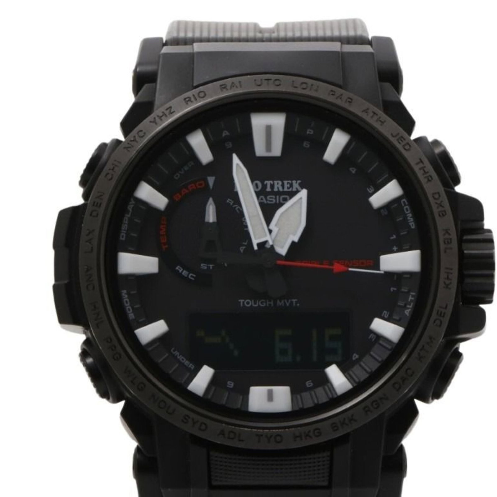 Casio Wristwatch: Casio Wristwatch Stainless steel construction and solar-powered movement make this Casio wristwatch a reliable timekeeping companion. The sleek black dial and durable stainless steel band ensure a com