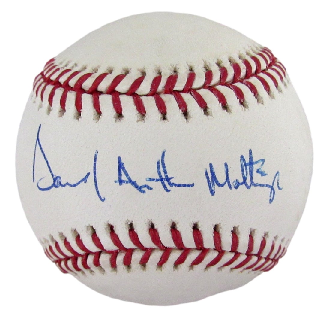 Signed Autographed Baseball OML New York Yankees 210220 By Mattingly (1 of 3)