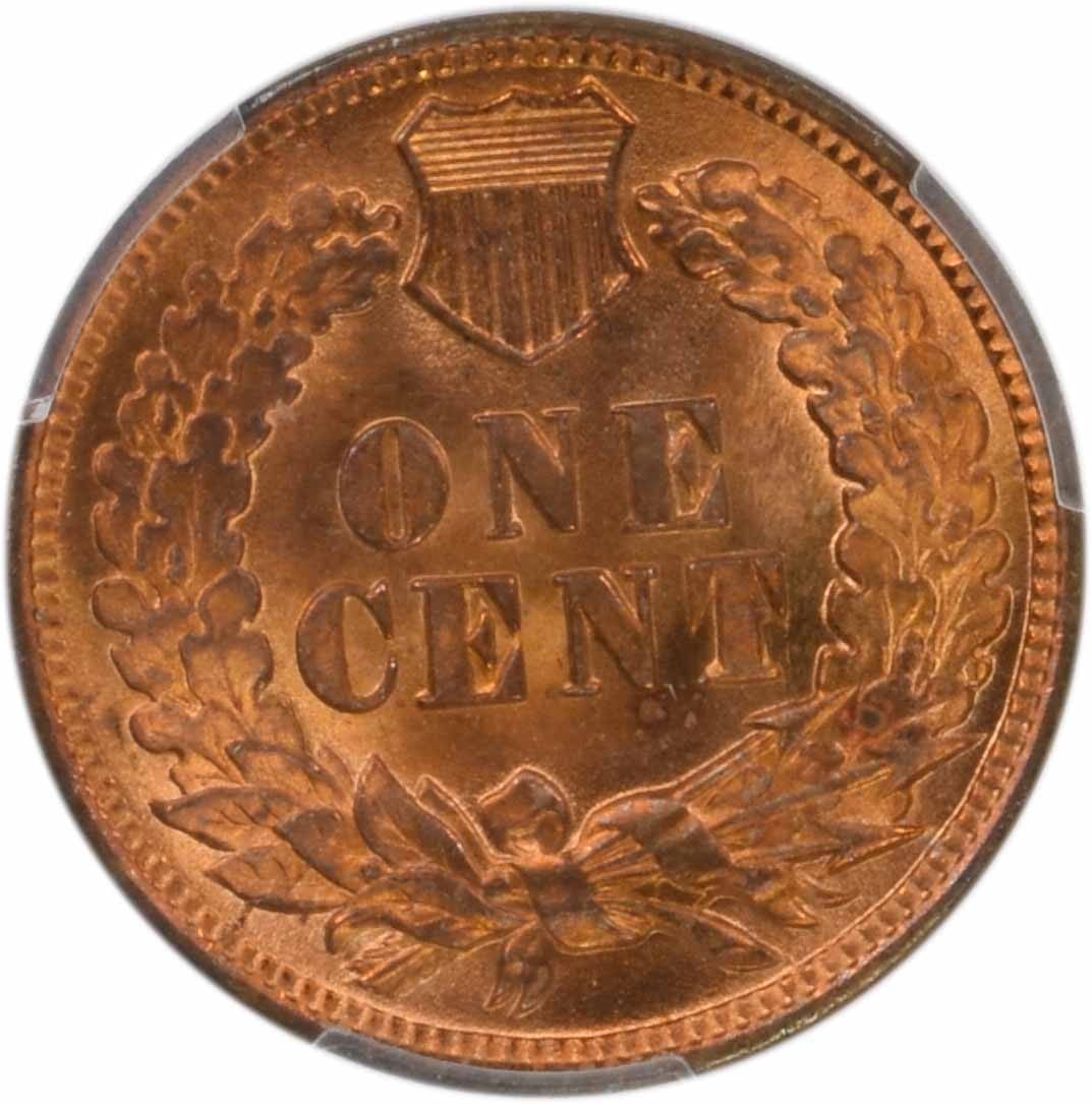 MS65RD Cent Indian 1903 - 3
