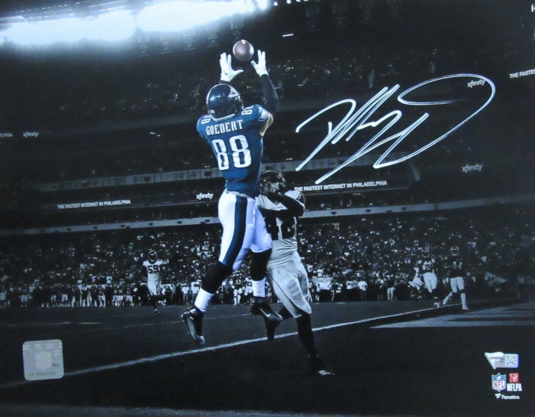 Goedert Autographed 11x14 Photo Eagles Philadelphia Fanatics: Goedert Autographed 11x14 Photo Eagles Philadelphia Fanatics Item Specifics: Autograph Authentication: Fanatics Authentic Original/Reprint: Original Product: Photo Sport: Football Team: Philadelphia E