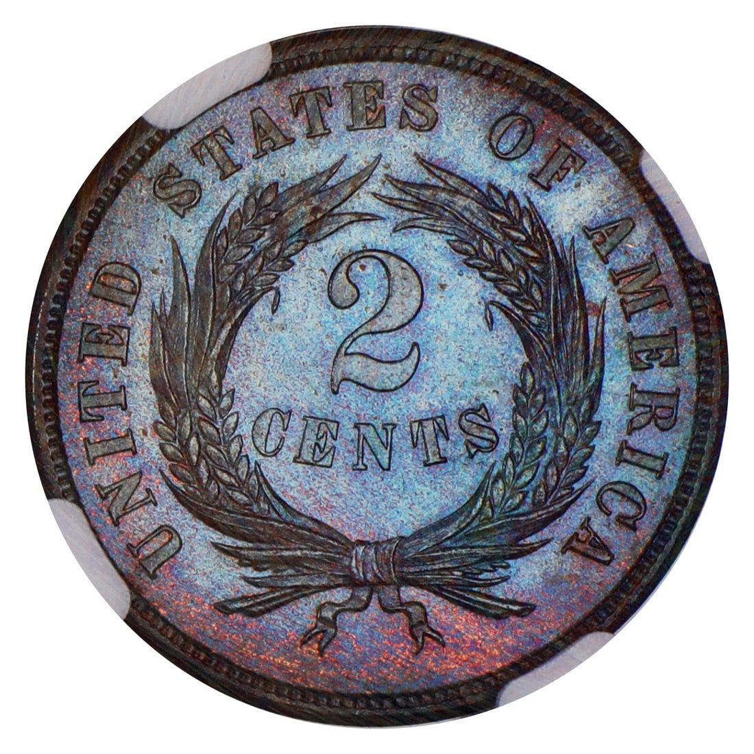 Two Cent Important Proof 1872 2C NGC PR67BN - 6