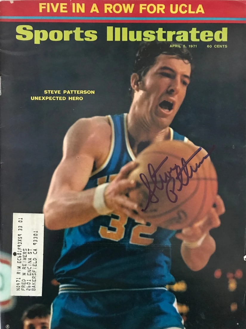 Sports Illustrated Signed By Steve Patterson April 5 1971 (1 of 2)