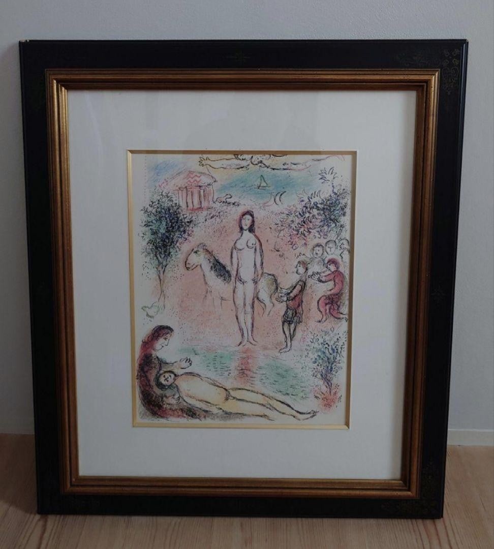 Vintage rare Art collectible lithograph by Marc Chagall odyssey 1989: Vintage rare Art collectible lithograph by Marc Chagall odyssey 1989 Item Specifics: Type: Lithography Product Disclaimer: Please review the full description and photos. Lithographs may be plate-signe
