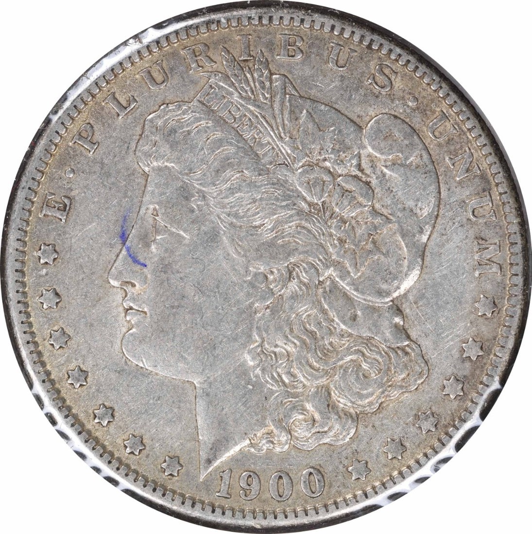1900-O/ CC Morgan Silver Dollar Choice EF Uncertified: 1900-O/ CC Morgan Silver Dollar Choice EF Uncertified The 1900-O/CC Morgan Silver Dollar is a stunning example of early American numismatics, boasting its original circulated condition and certified E