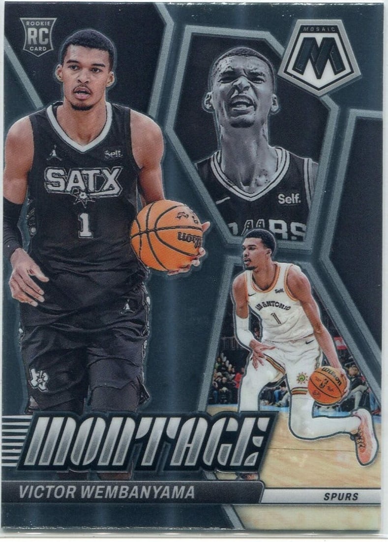 Panini Mosaic Montage RC Wembanyama Victor 2023-2024 (1 of 2)