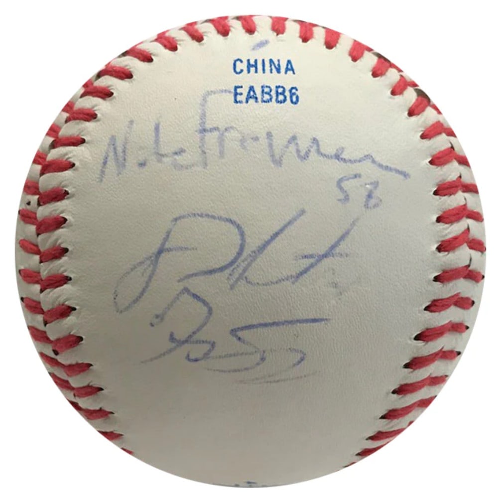 Official Multi Autographed Official League Baseball By Astros (1 of 3)