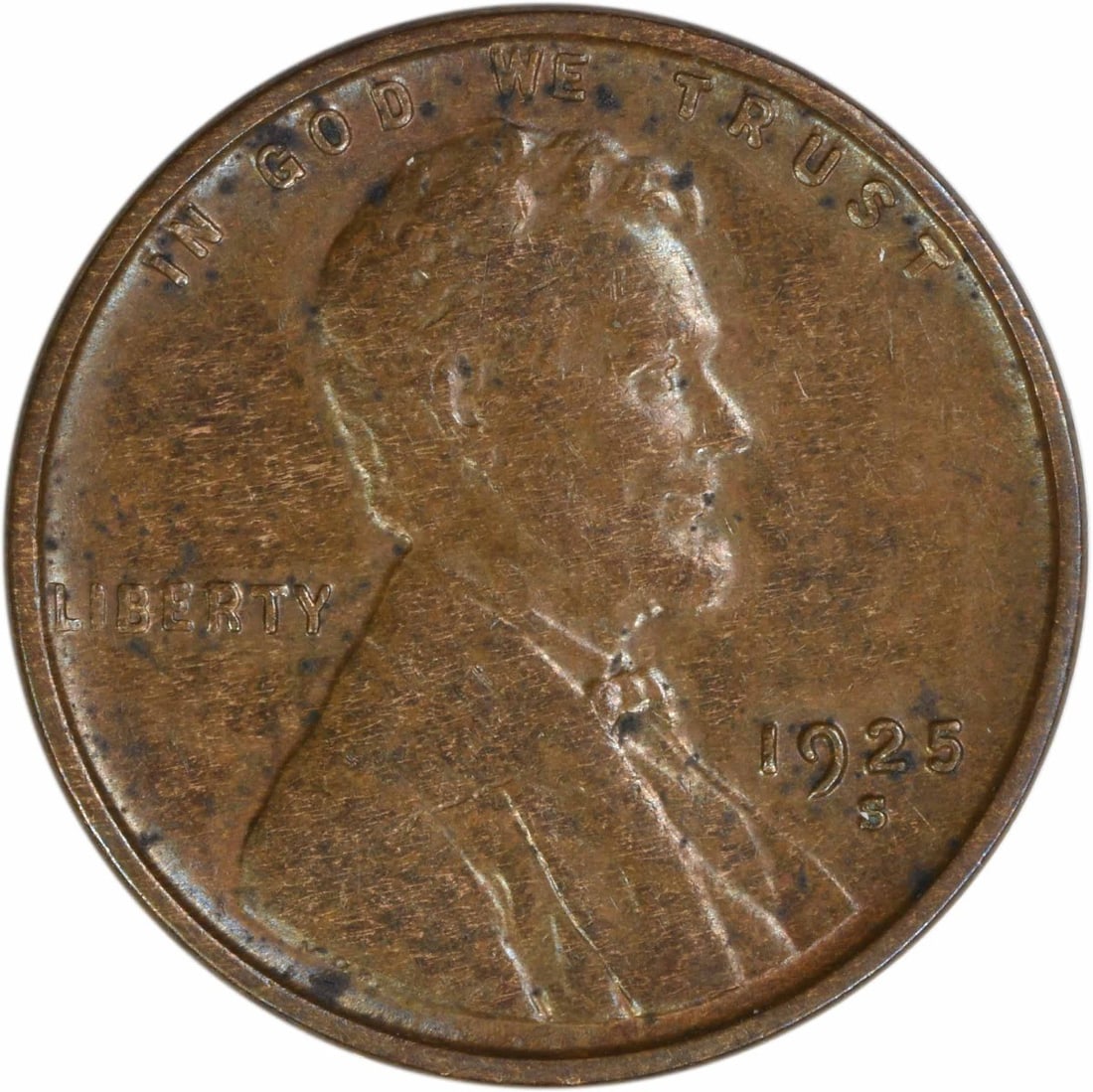 Slider Uncertified Lincoln Cent 1925 S: Slider Uncertified Lincoln Cent 1925 S The 1925 S Lincoln Wheat cent features a unique mint location, making it a notable collector's item. This circulated coin has been certified as AU and bears the 