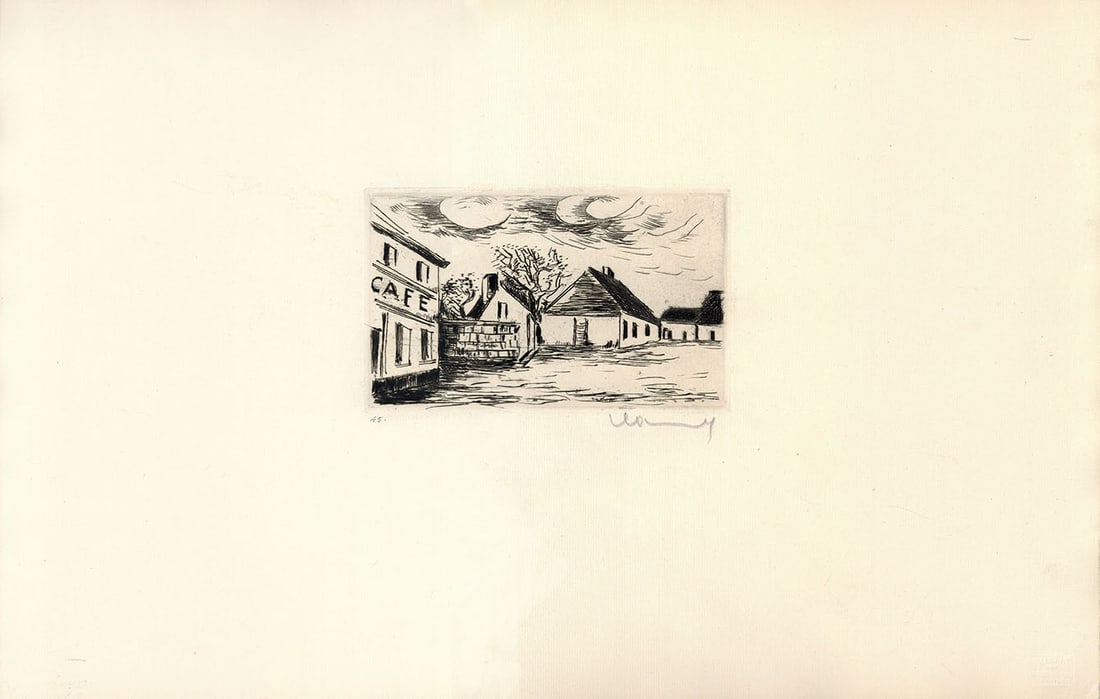 Signed Fine Art Print Etching Copper by Maurice: Signed Fine Art Print Etching Copper by Maurice Item Specifics: Artist: Maurice de Vlaminck Subject: Composition Material: Paper Style: Japanese Product Disclaimer: Please review the full description 