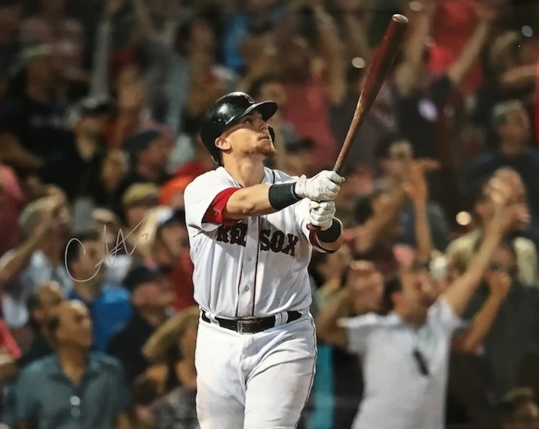 Christian Vazquez Autographed 16x20 Photo: Christian Vazquez Autographed 16x20 Photo Item Specifics: Signed in silver sharpie across the front of the photo Autograph is authenticated by Rich Altman's , and will be accompanied by a COA from . P