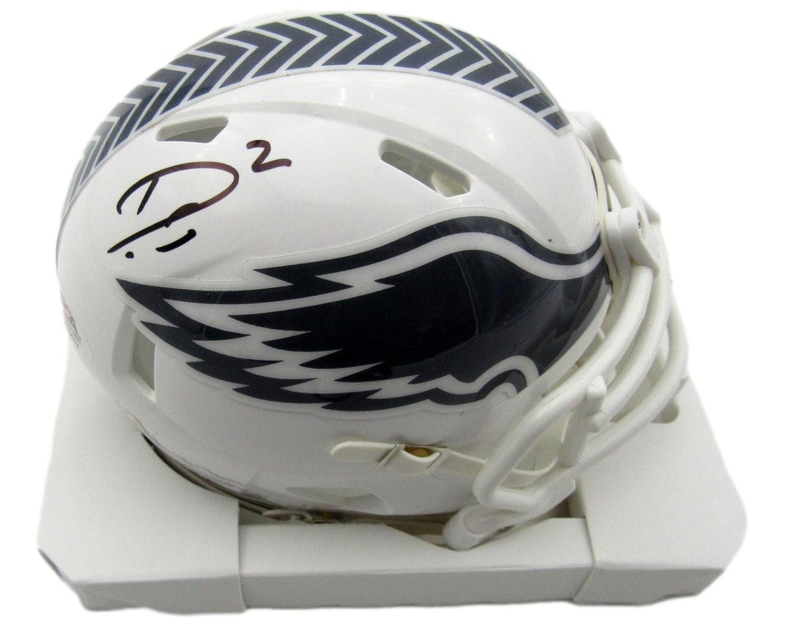 Signed Mini Helmet to Service Salute Darius Slay Eagles Auto PSA: Signed Mini Helmet to Service Salute Darius Slay Eagles Auto PSA Item Specifics: Autograph Authentication: Professional Sports Authenticator (PSA) Original/Reprint: Original Player: Darius Slay
