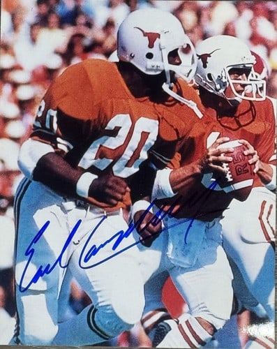 Autographed Football Photo Earl Campbell (1 of 1)