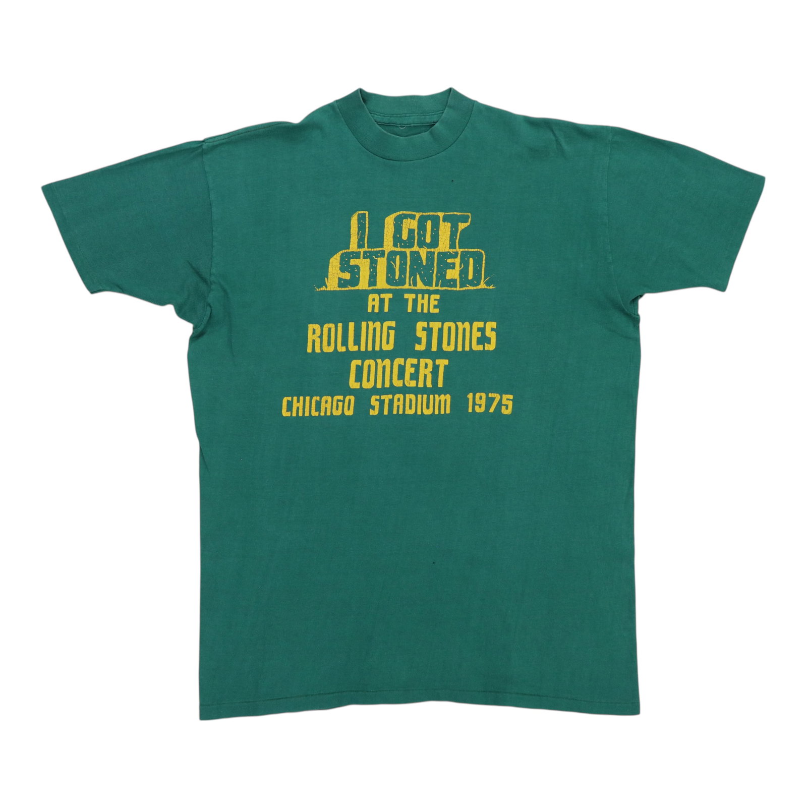 1975 Rolling Stones I Got Stoned Chicago Concert Shirt (1 of 6)