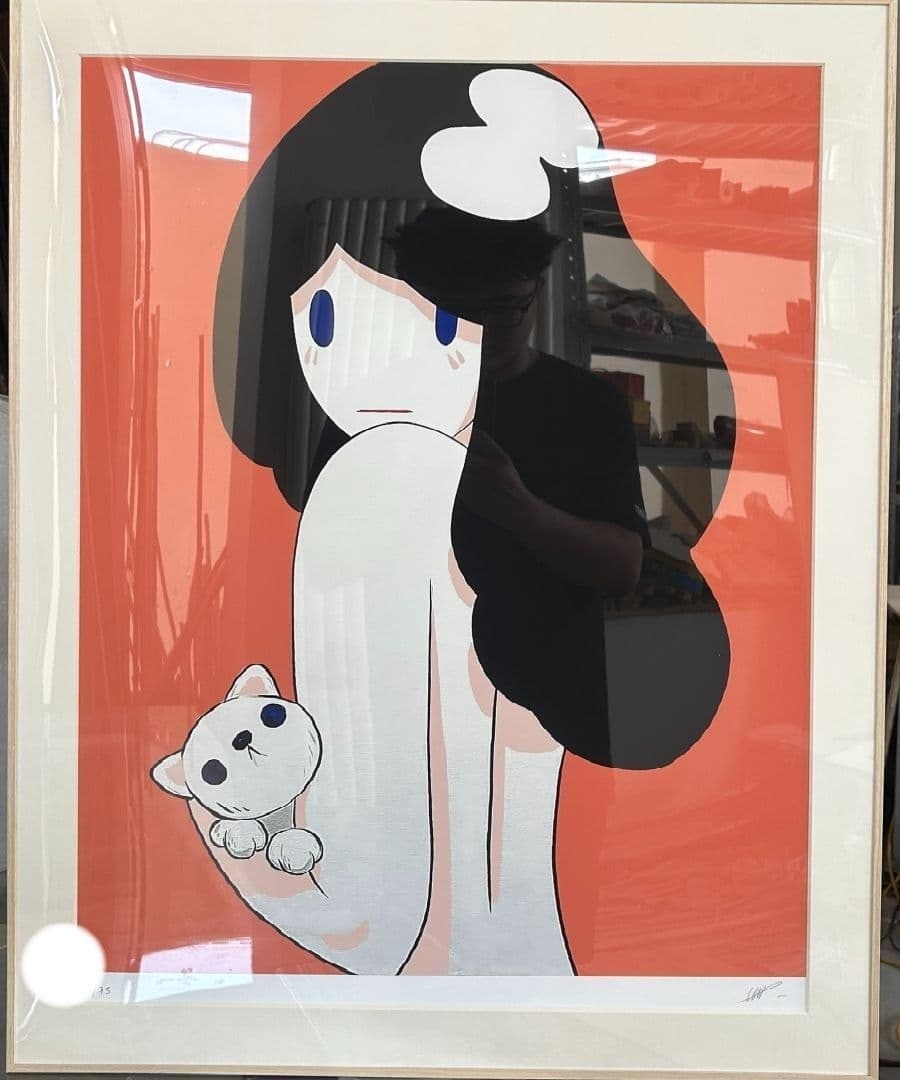 CAT Giclee Signed Venus Art Print Framed 27.6 x 19.7: CAT Giclee Signed Venus Art Print Framed 27.6 x 19.7 Item Specifics: Artist: Takeru Amano Product Disclaimer: Please review the full description and photos. Lithographs may be plate-signed, hand-signe