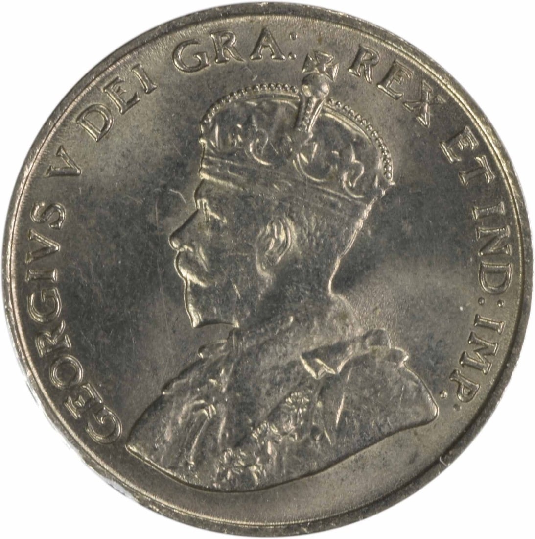 Uncertified Choice KM29 Canada 5 Cents 1922: Uncertified Choice KM29 Canada 5 Cents 1922 This 1922 Canada 5-cent coin, featuring the KM29 design, is an uncirculated specimen with no signs of wear. Its BU grade indicates it was minted in near-per
