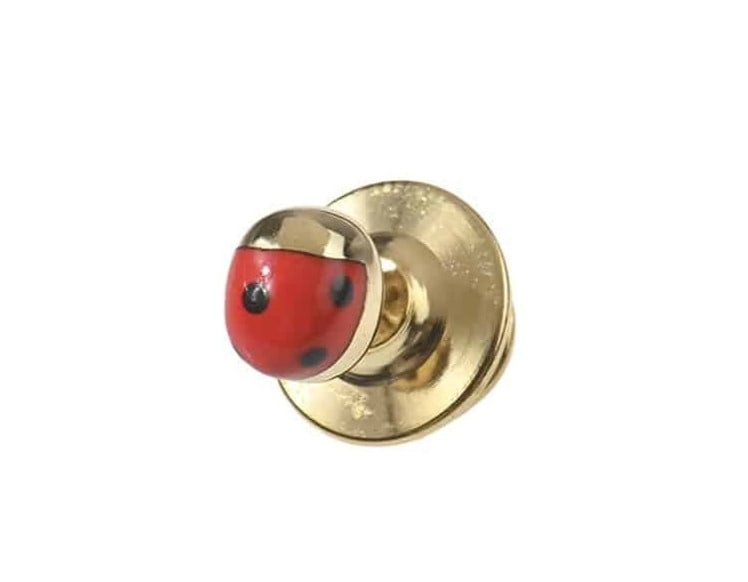Pasquale Bruni Ladybug 18k Yellow Gold Red Enamel Pin Brooch Unisex Men Women: Pasquale Bruni Ladybug 18k Yellow Gold Red Enamel Pin Brooch Unisex Men Women Item Specifics: Shape: Ladybug Occasion: Anniversary Birthday Christening Christmas Confirmation/Communion Engagement Grad