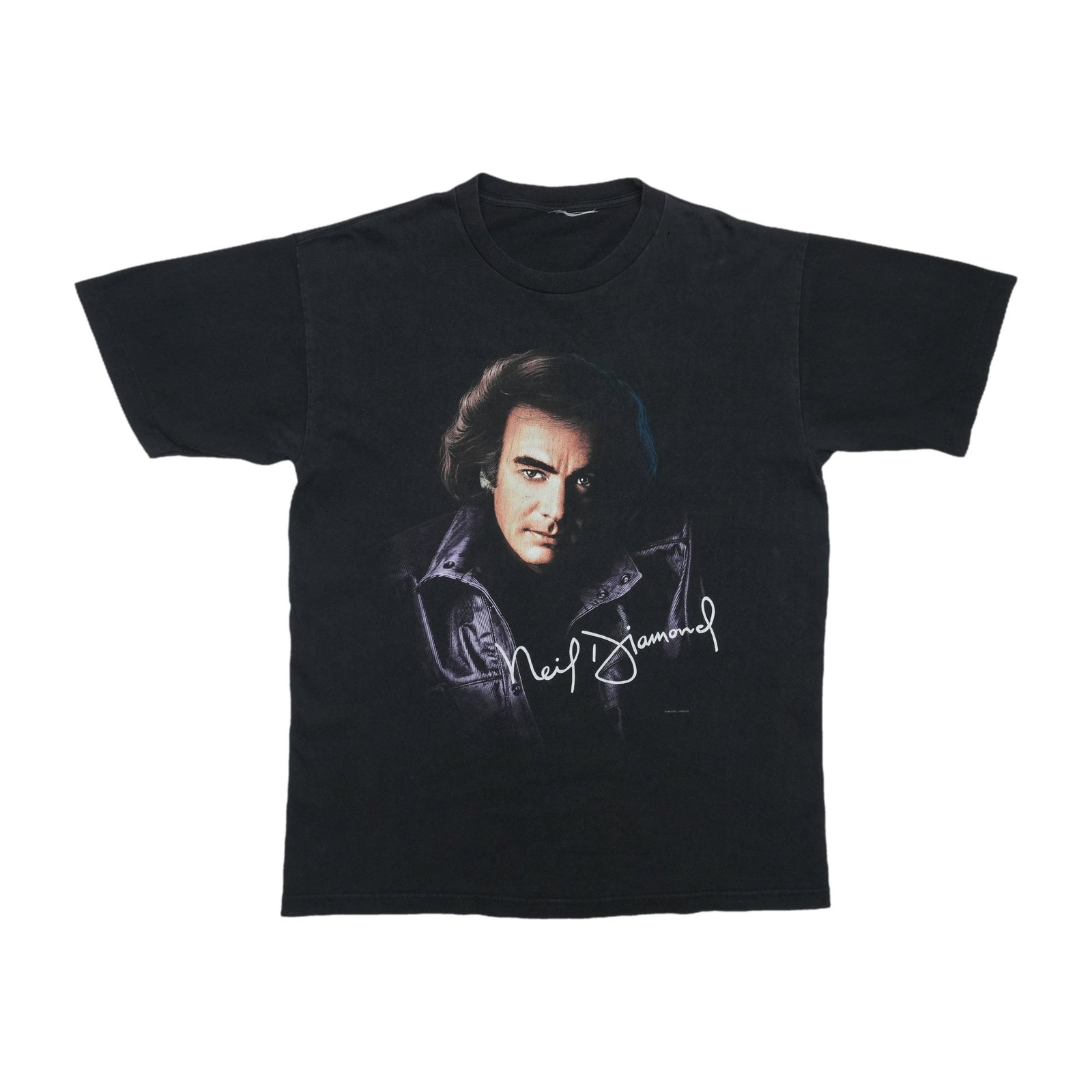 1996 Neil Diamond Tour Shirt: 1996 Neil Diamond Tour Shirt Authentic 1996 Neil Diamond Tour Shirt, featuring the iconic musician's logo and tour graphics. This vintage tee has been carefully preserved to maintain its original