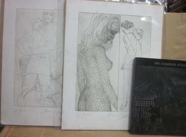 Keito Joh Art Prints Collection 1974 1981 with 2 Limited Edition Etchings: Keito Joh Art Prints Collection 1974 1981 with 2 Limited Edition Etchings Item Specifics: Artist: Keito Joh Subject: Surrealism Material: Paper Style: Japanese Size: 18 x 22.5 cm Product Disclaimer: