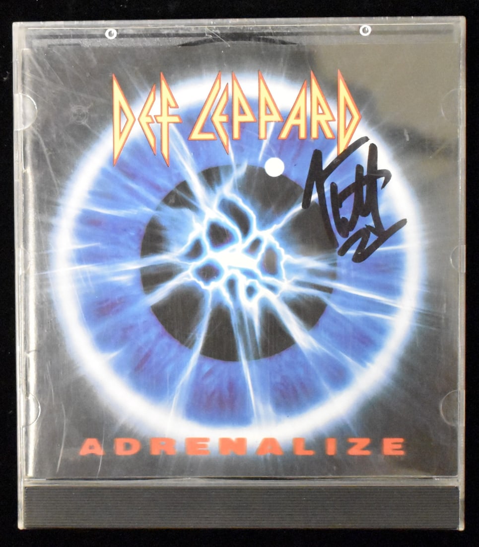 Joe Elliott Signed/ Autographed Def Leppard Adrenalize CD Cover JSA BA208662 (1 of 3)