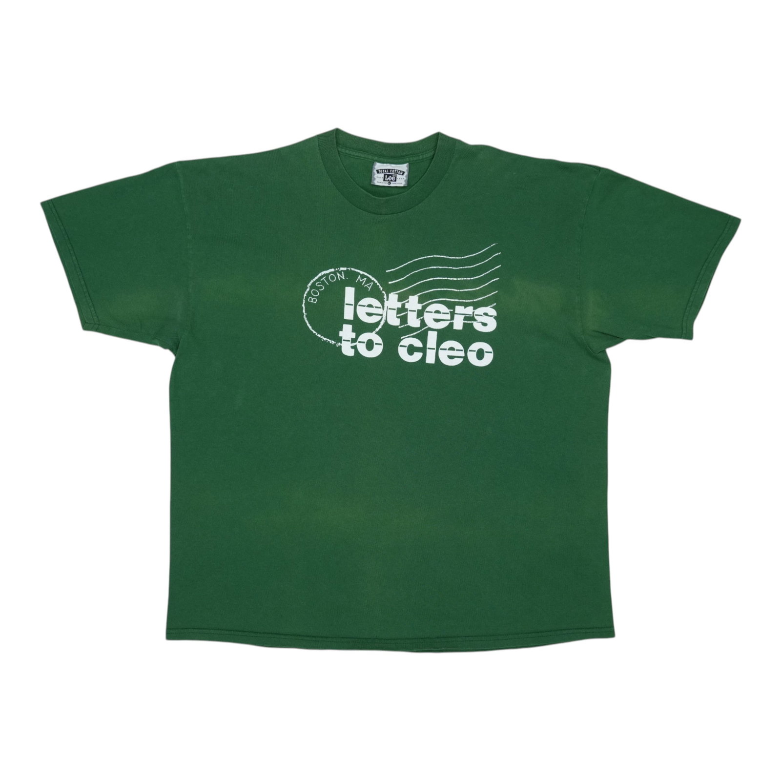 1990s Letters To Cleo Shirt: 1990s Letters To Cleo Shirt A vibrant piece from the 1990s, this Letters To Cleo shirt is a blast from the past. Featuring bold graphics and bright colors, it's sure to make a statement. A fun additio