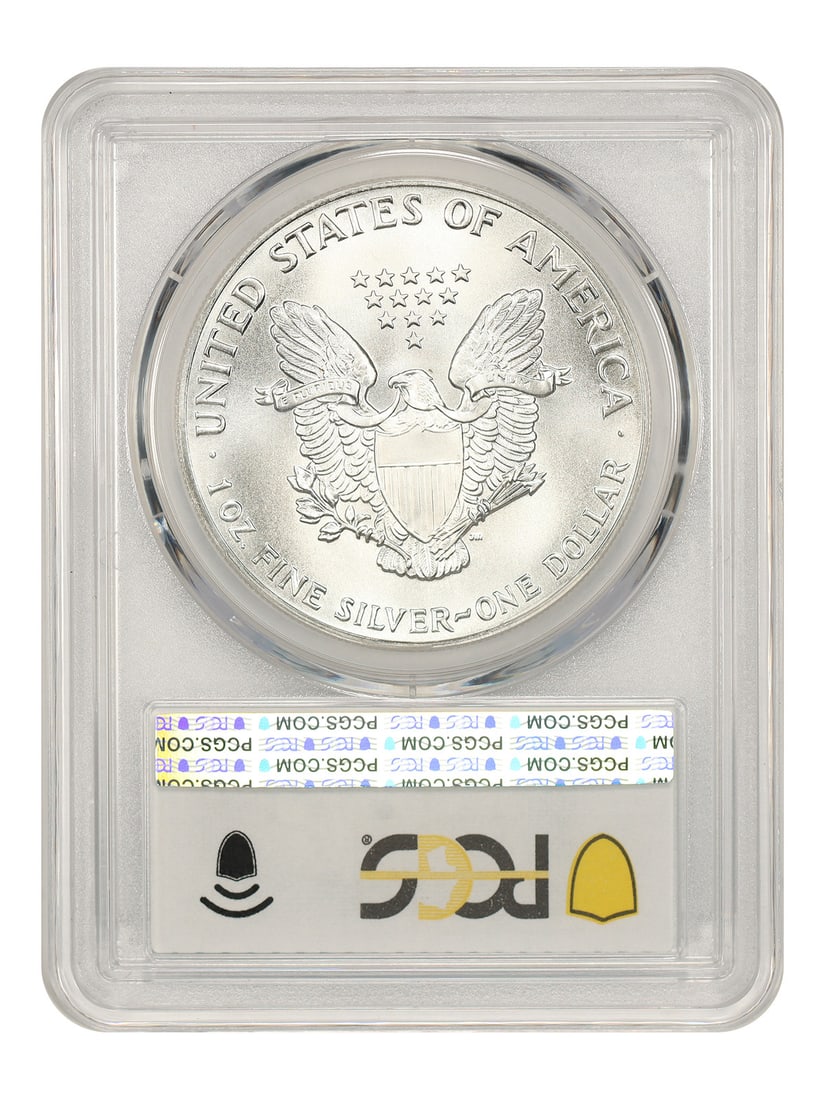1986 $1 Silver Eagle PCGS MS70 - Silver Eagles - 2