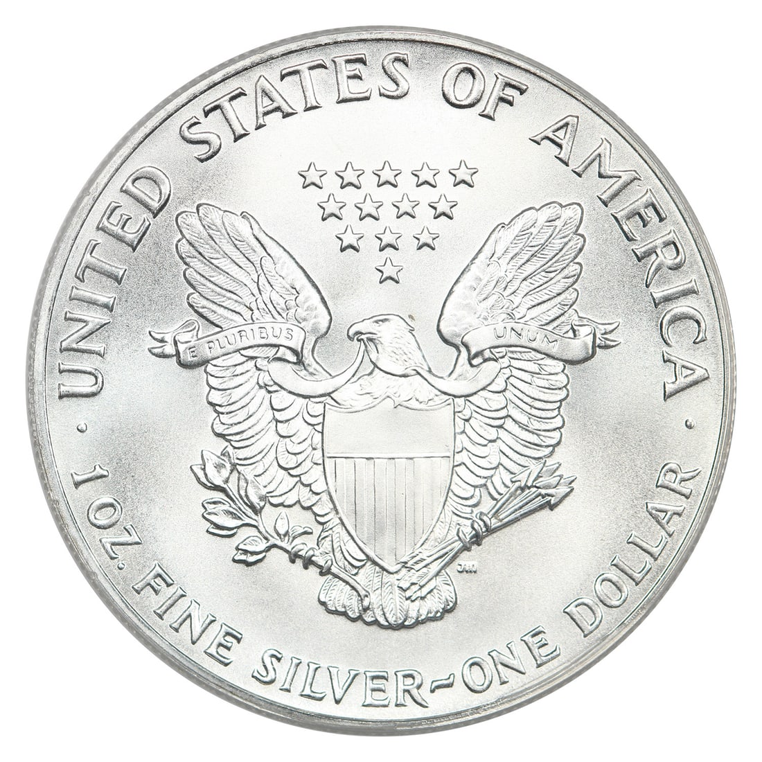 1986 $1 Silver Eagle PCGS MS70 - Silver Eagles - 4