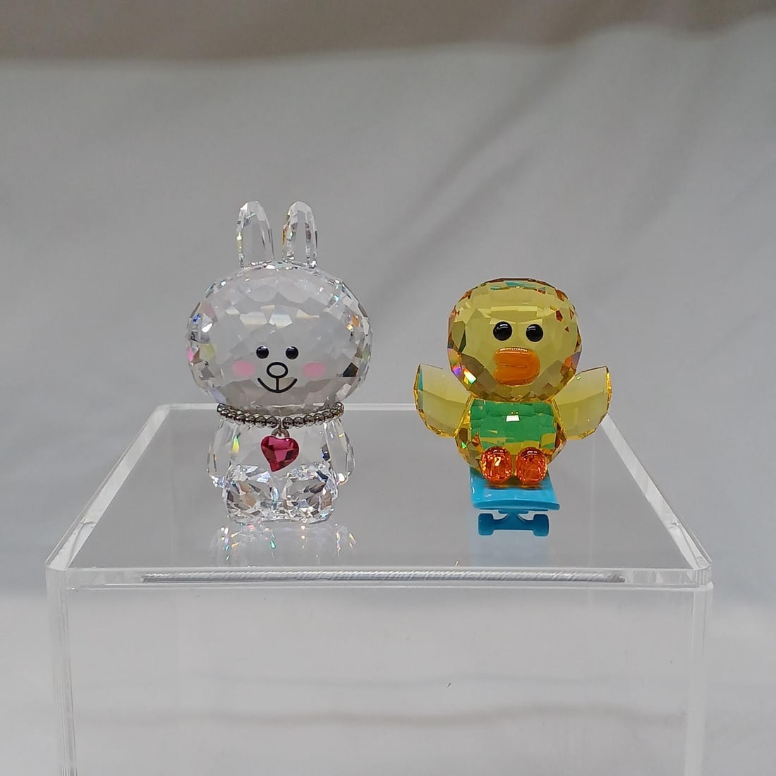 LINE FRIENDS Swarovski Sally Crystal Cony Figurine Set (1 of 8)