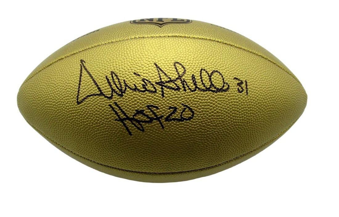 Donnie Shell HOF Autographed/ Inscribed Gold Duke Football Steelers JSA 180125 (1 of 4)