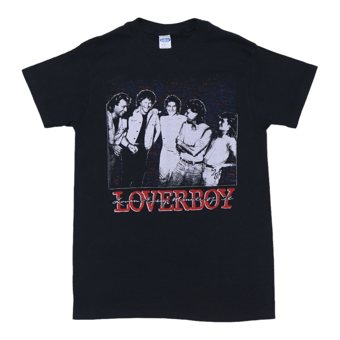 Lovin Every Minute Of Loverboy Tour 1986 Shirt: Lovin Every Minute Of Loverboy Tour 1986 Shirt Lovin' Every Minute Of Loverboy Tour 1986 Shirt - A nostalgic piece from the iconic tour, featuring bold graphics and vibrant colors that evoke the spiri