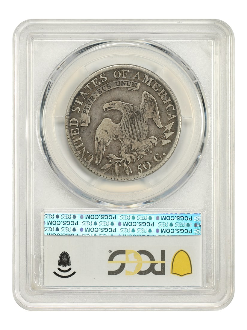PCGS Fine 50C Half Dollar Capped Bust - 2