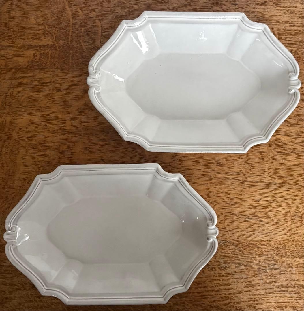 Astier de Villatte Regence Deep Plate Oval Platter Bowl 29cm 11 4in Pair Set: Astier de Villatte Regence Deep Plate Oval Platter Bowl 29cm 11 4in Pair Set Item Specifics: Number Of Items In Set: NA Origin: NA Antique: NA Shape: NA Occasion: NA Item Length: NA Vintage: NA Care I