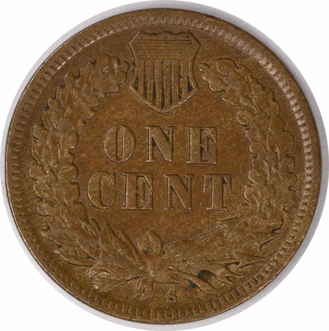 Uncertified 1908-S Indian Cent EF - 2