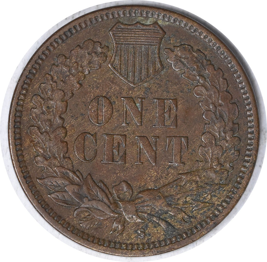 Uncertified EF Indian Cent 1908-S - 2