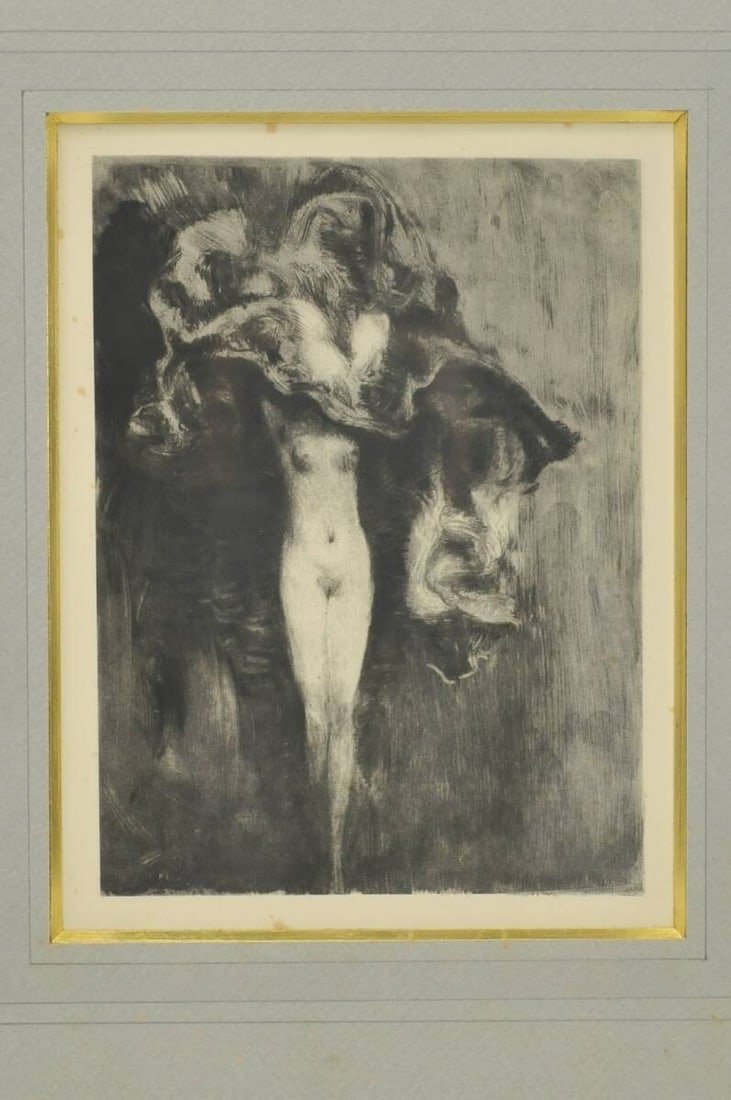 Authentic Art Deco Etching Framed Saint's Guardian with Louis Icart: Authentic Art Deco Etching Framed Saint's Guardian with Louis Icart Item Specifics: Unit Of Sale: Single Piece Artist: Louis Icart Image Orientation: Portrait Signed: Yes Size: Medium Period: Art Deco