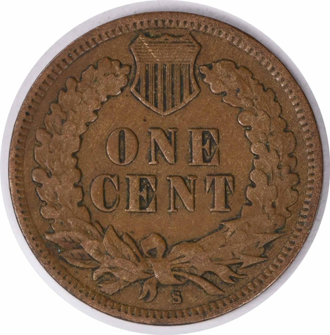 1908-S Indian Cent VF Uncertified - 2