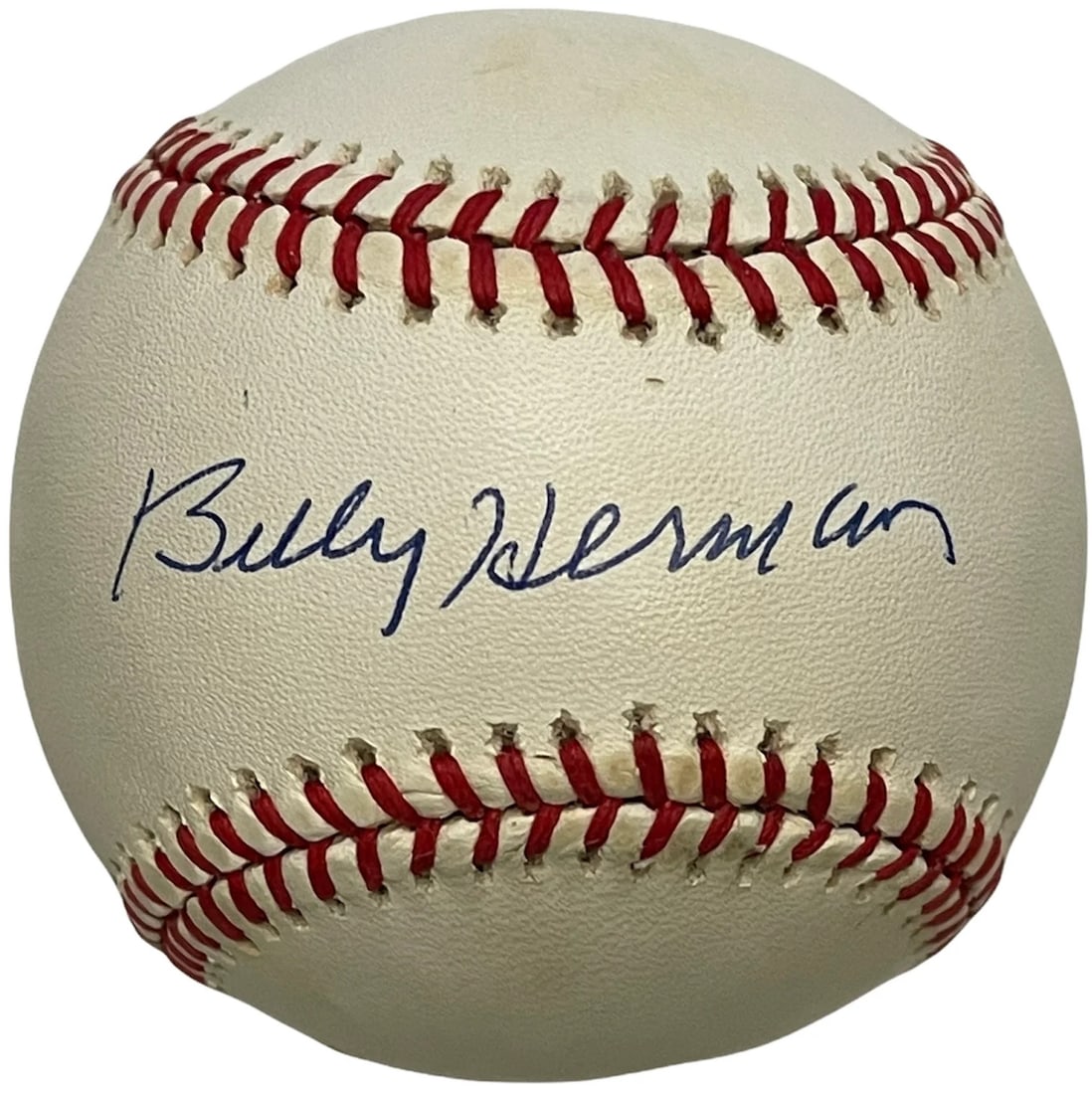 Autographed Official Baseball by Billy Herman (JSA) (1 of 2)