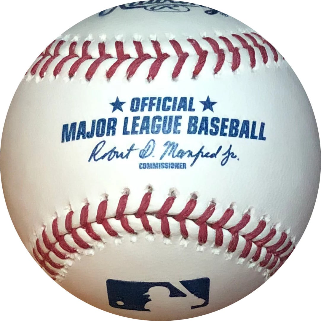 Tommy Helms "1966 NL ROY" Autographed Baseball - 2