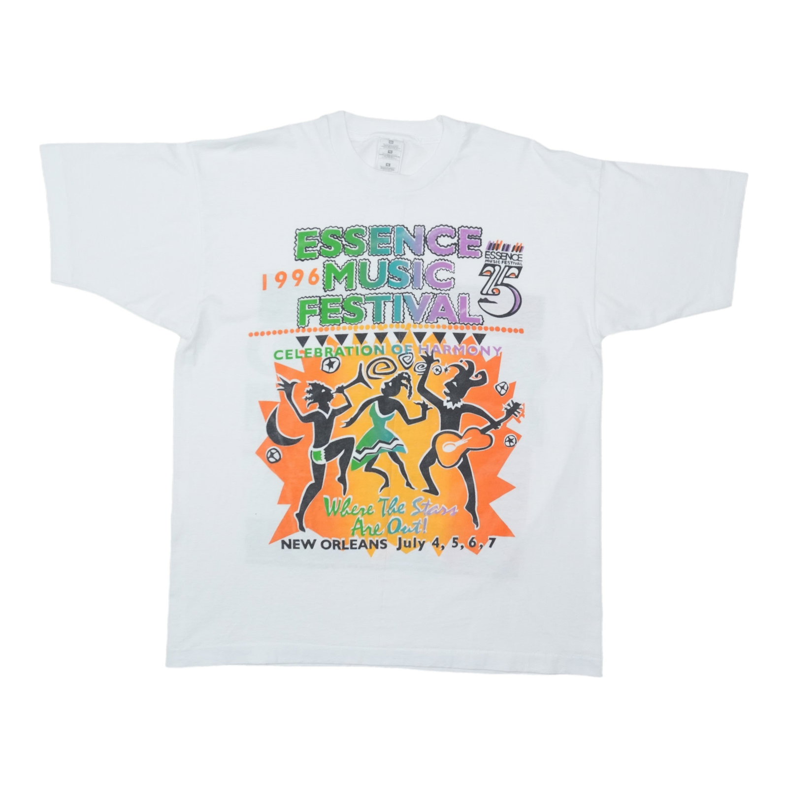 1996 Essence Music Festival Shirt: 1996 Essence Music Festival Shirt Authentic 1996 Essence Music Festival Shirt. This vintage tee showcases the iconic event's logo and design, perfect for music lovers and festival enthusiasts alike. A