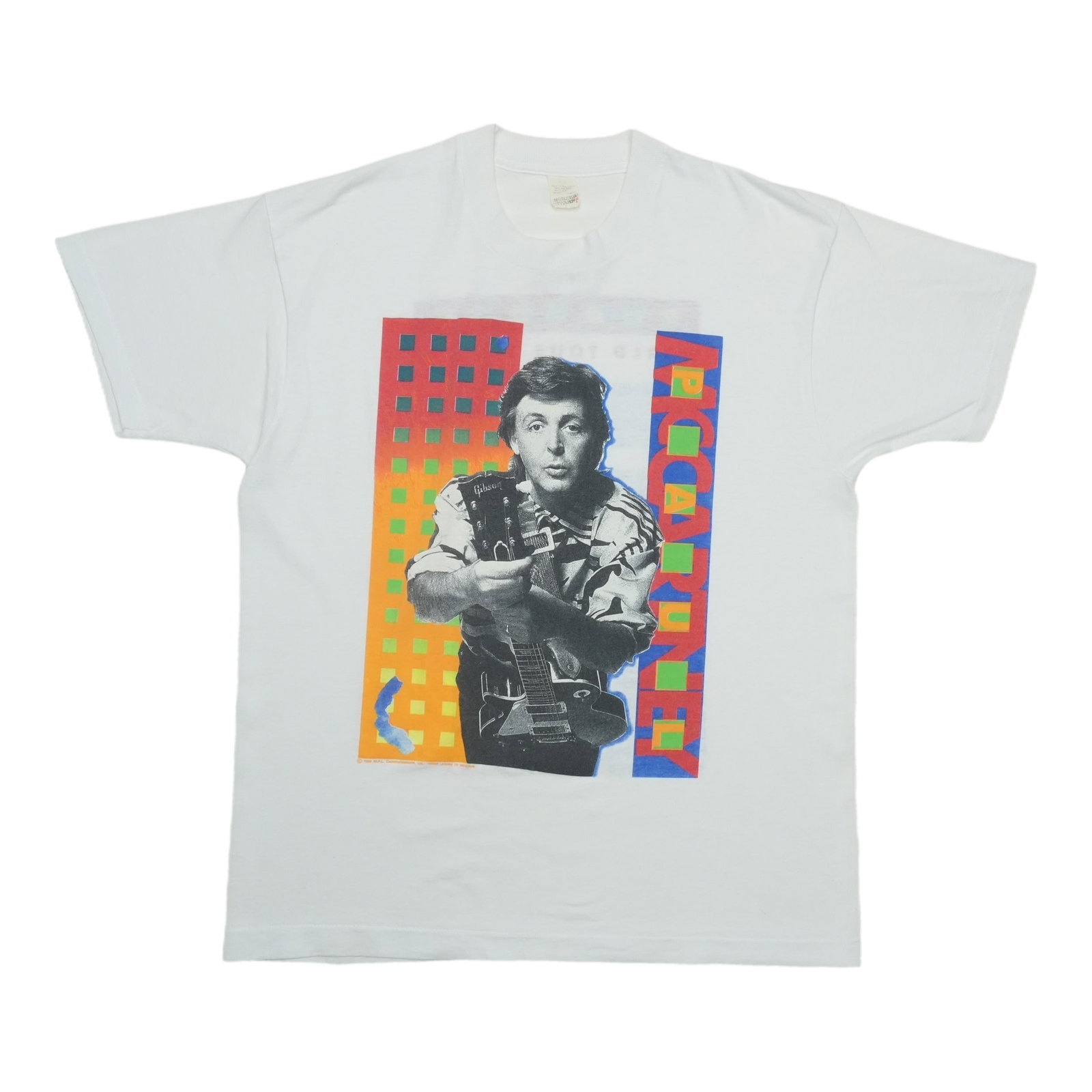 Paul McCartney 1989 World Tour Shirt: Paul McCartney 1989 World Tour Shirt Authentic Paul McCartney 1989 World Tour Shirt, featuring the iconic tour design and colors. This rare piece of music memorabilia is a must-have for fans of one