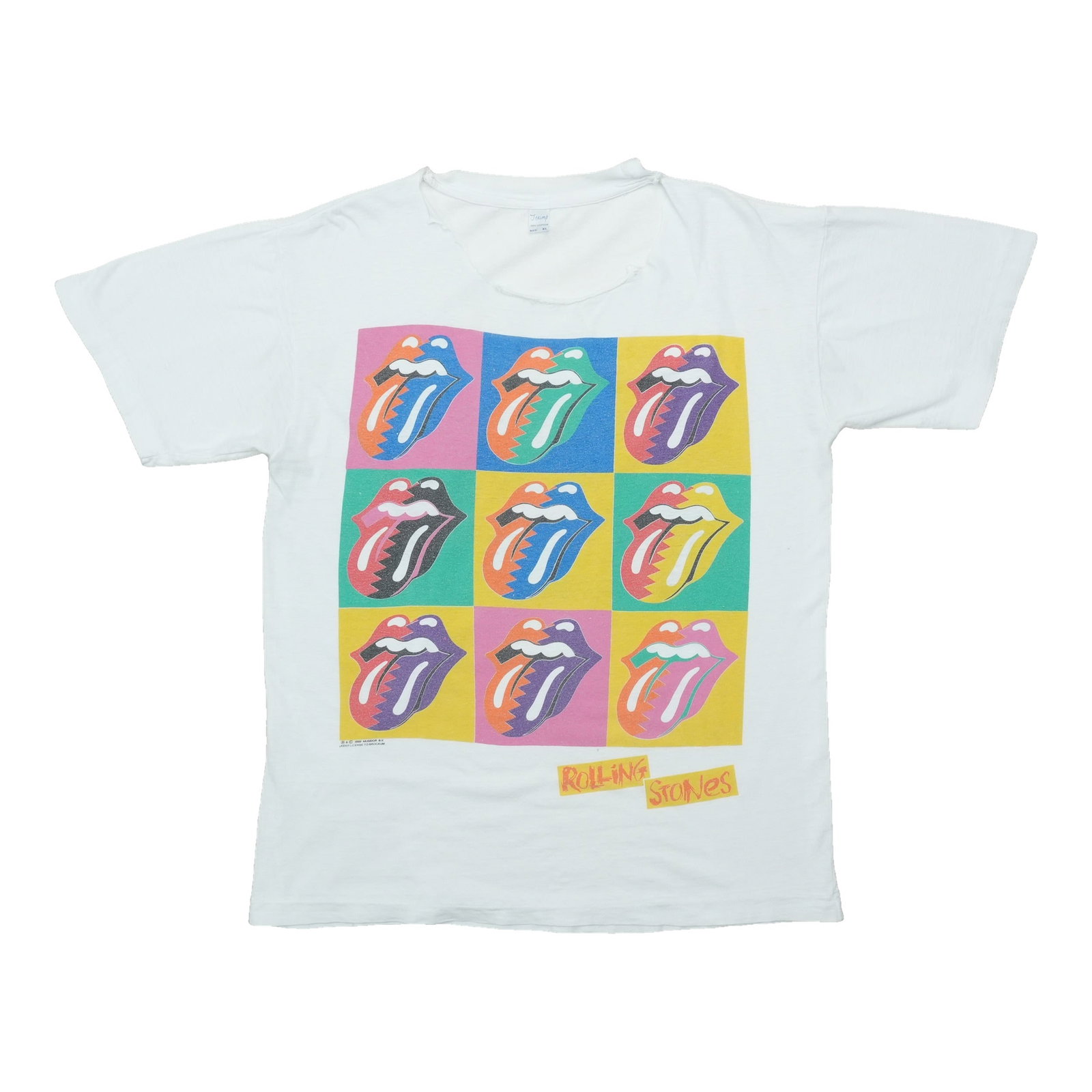 1990 The Rolling Stones Urban Jungle Tour Shirt: 1990 The Rolling Stones Urban Jungle Tour Shirt The Rolling Stones Urban Jungle Tour Shirt, worn by fans in the midst of the iconic tour, boasts a vibrant design that captures the essence of the band'