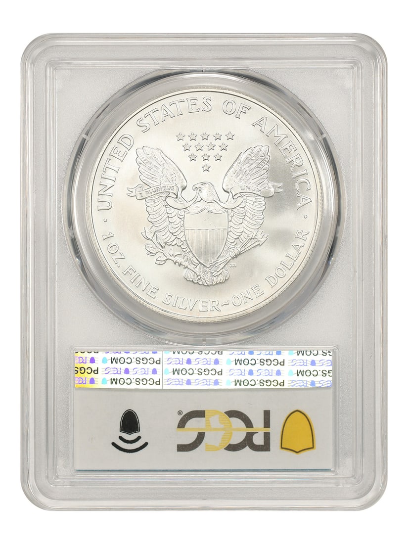 1999 $1 Silver Eagle PCGS MS70 - Silver Eagles - 2