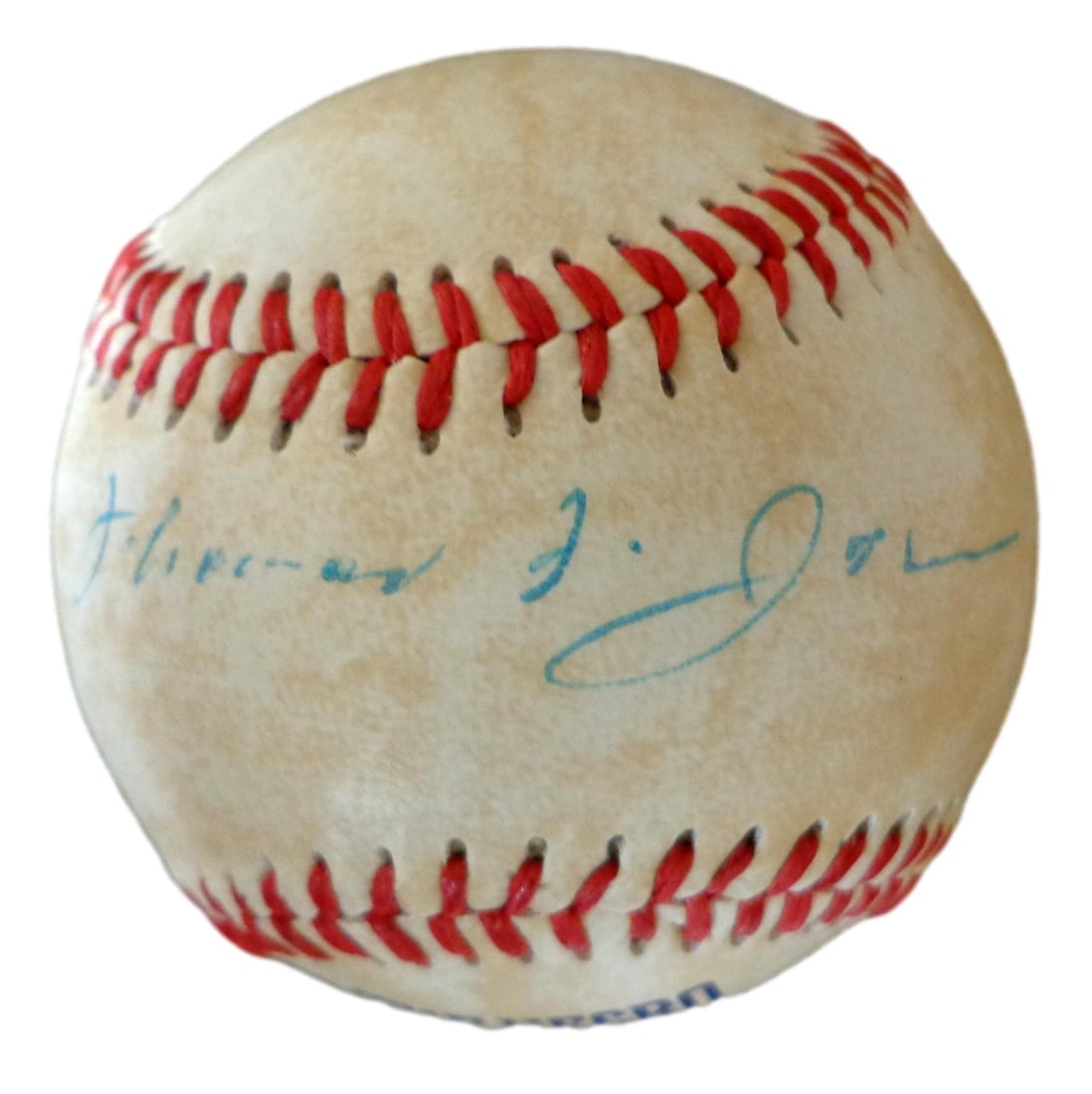 Tommy Johnson Autographed Negro League Baseball Chicago Giants JSA 179837 (1 of 3)