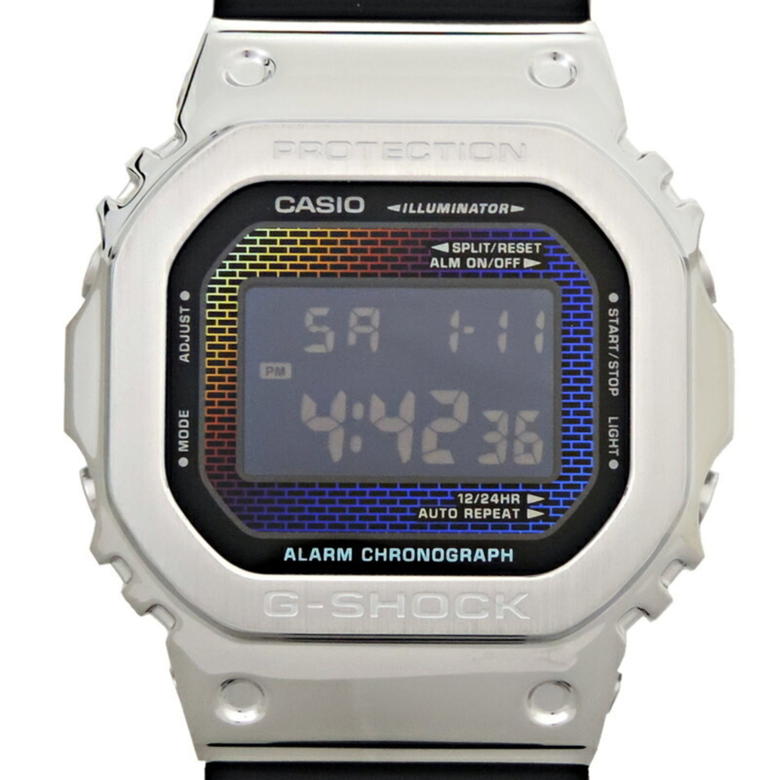 Casio Wristwatch: Casio Wristwatch Stainless steel construction provides durability and resistance to corrosion. The quartz movement ensures accurate timekeeping, while the compact design fits comfortably on wrists ran