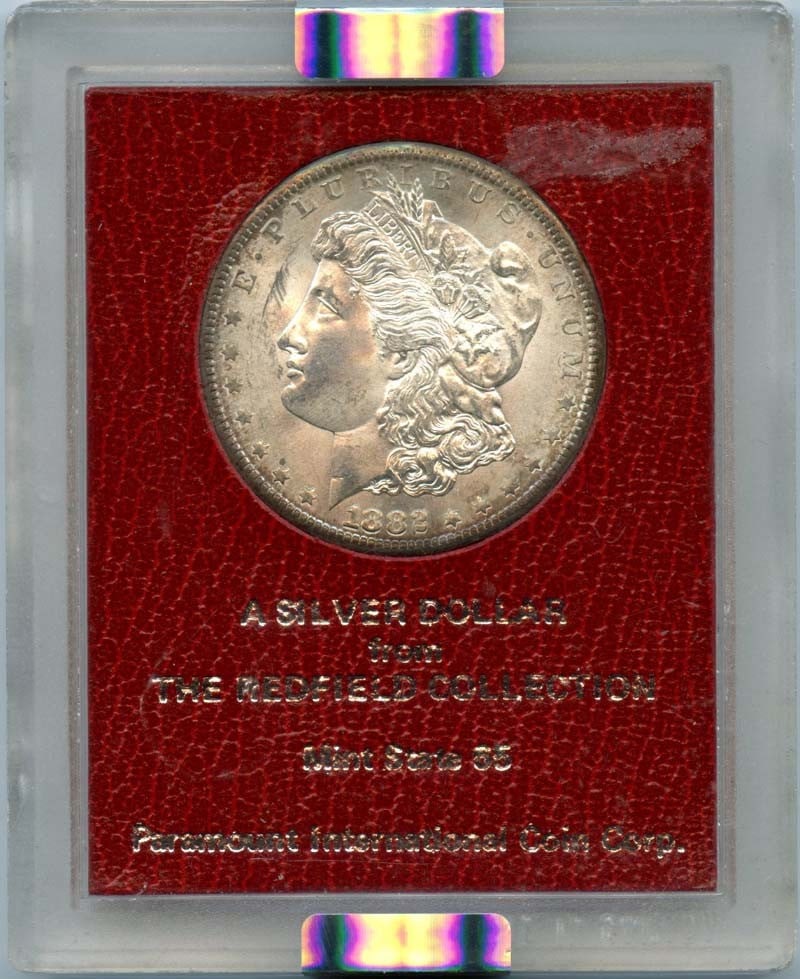 1882 S REDFIELD HOARD $1 NGC MS65 (1 of 1)