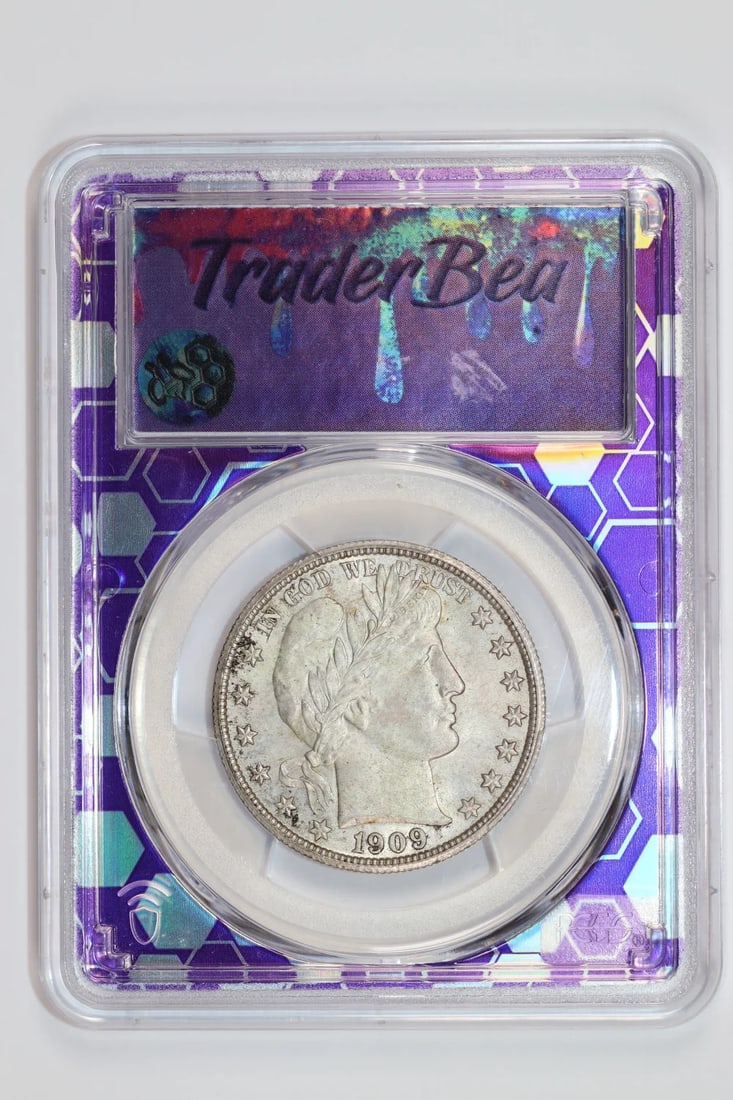 BARBER HALF DOLLAR PCGS MS65 - 2