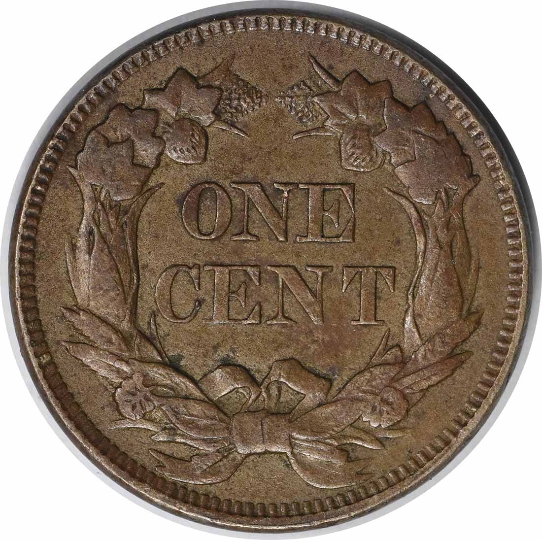 1857 Flying Eagle Cent AU Slider Uncertified - 2